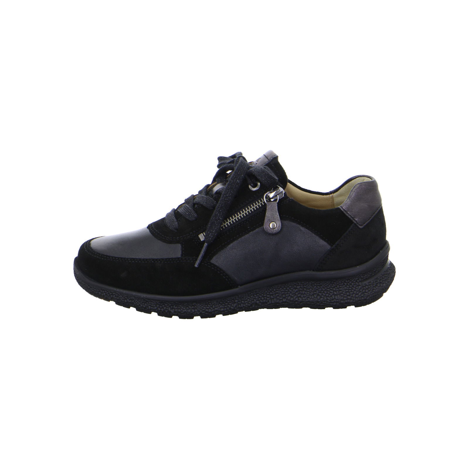 Schnürschuh Rap schwarz
