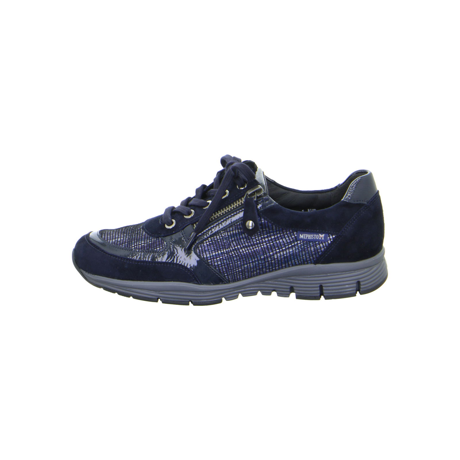 Mephisto lace up Ylona navy Mephisto Store