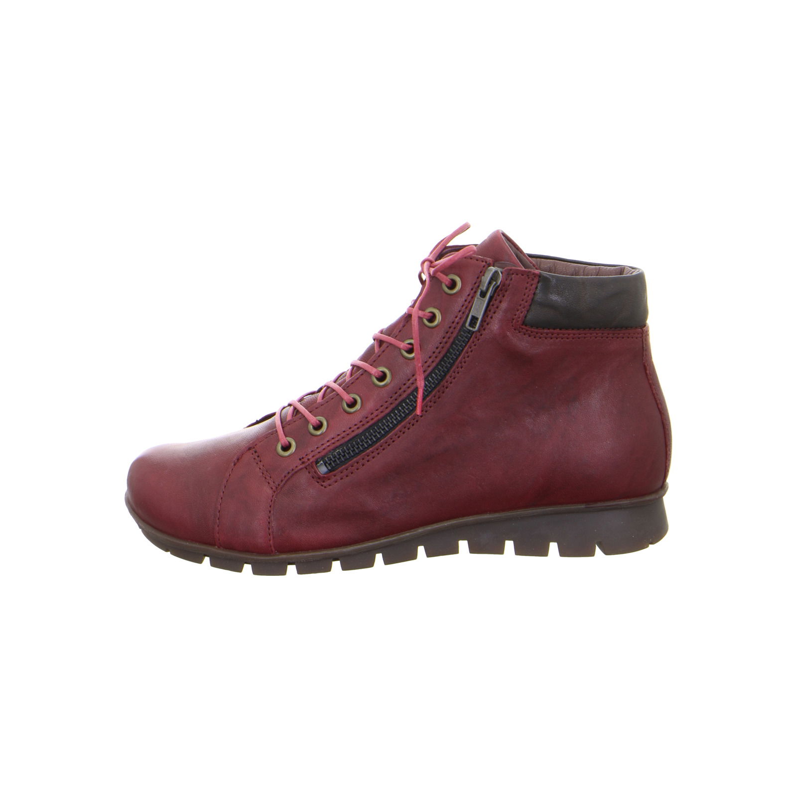 Stiefelette Menscha rosso