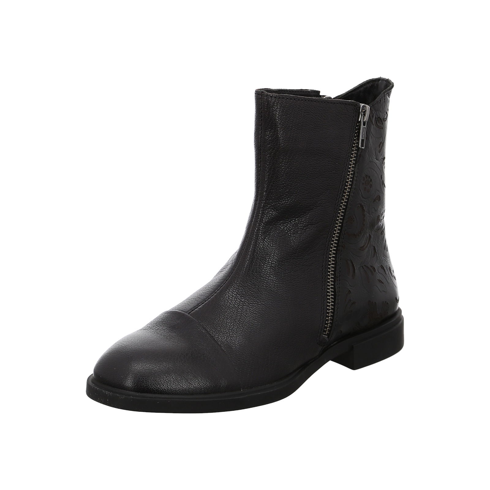 Stiefelette Nina mocca kombi