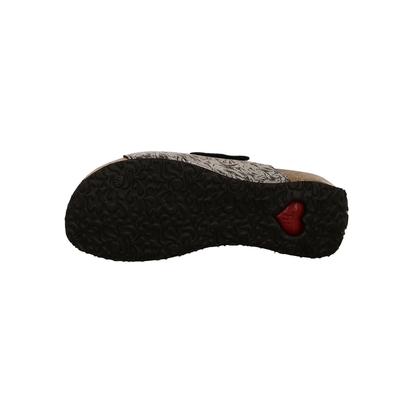 Pantolette Mizzi silber