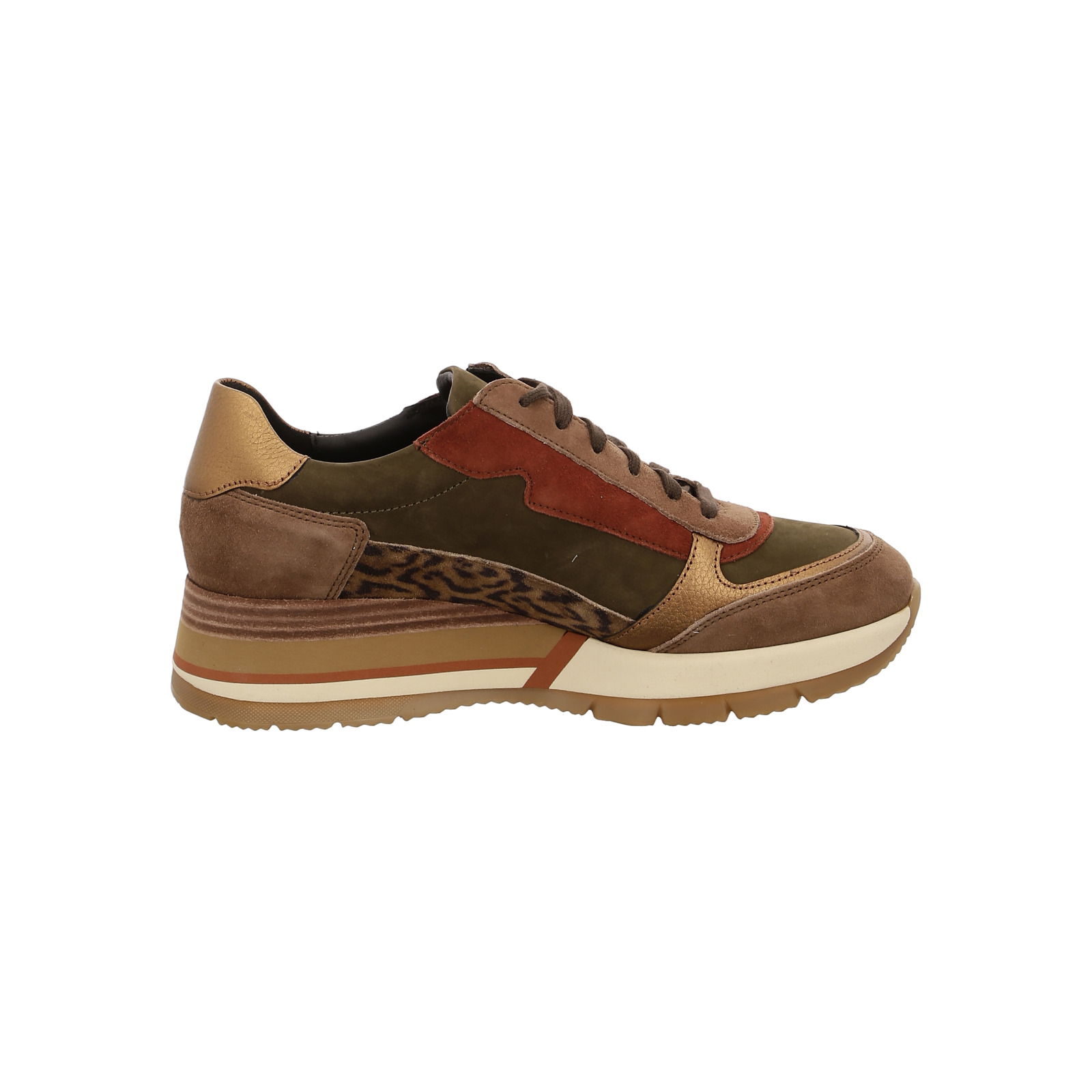 Mephisto chaussures lacet Tiziana marron combi