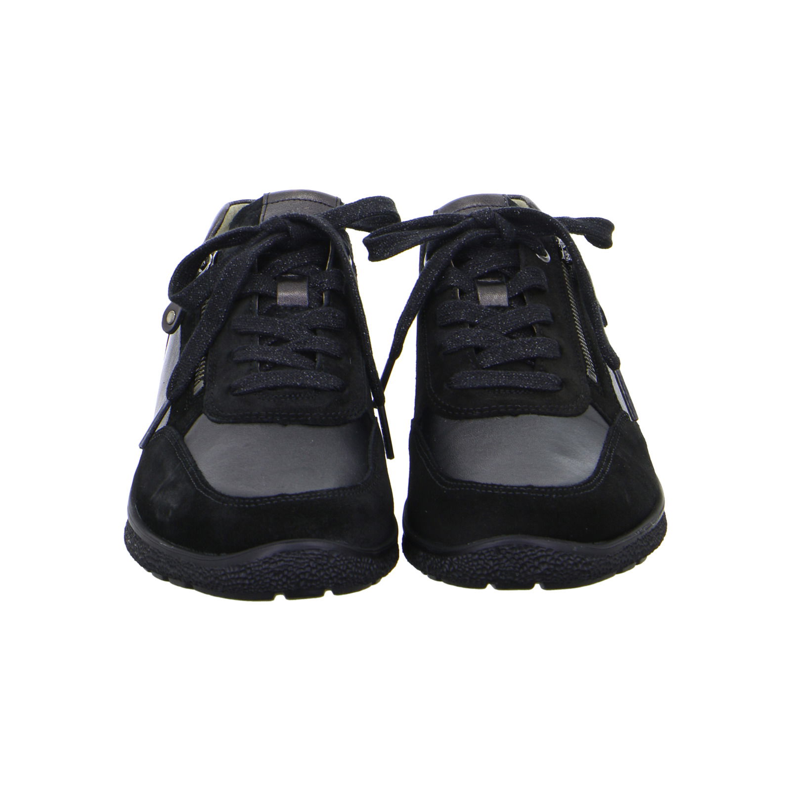 Schnürschuh Rap schwarz