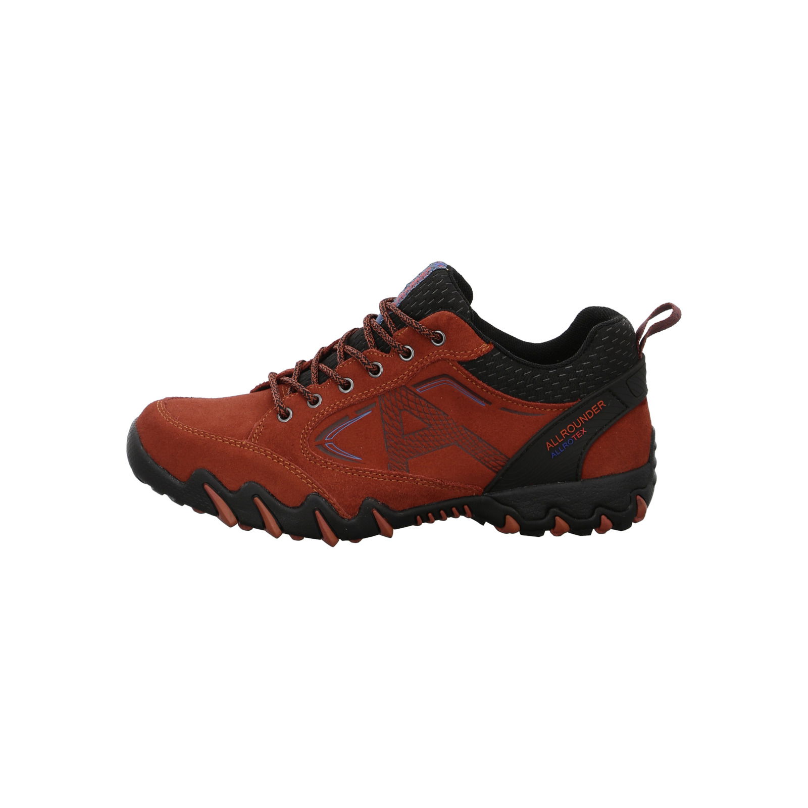 Allrounder lace-up Nurra-Tex red