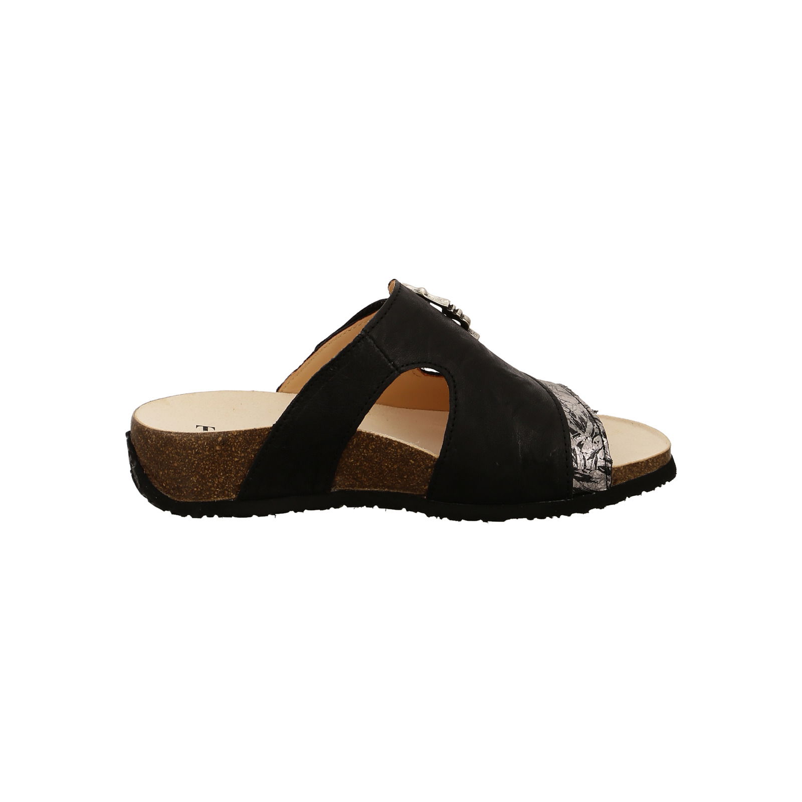 Pantolette Mizzi silber