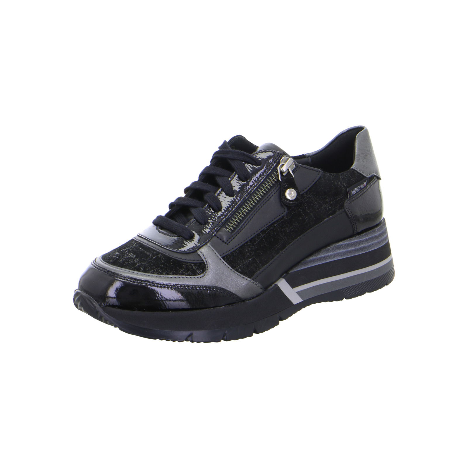 Mephisto chaussures lacet Tiziana noir