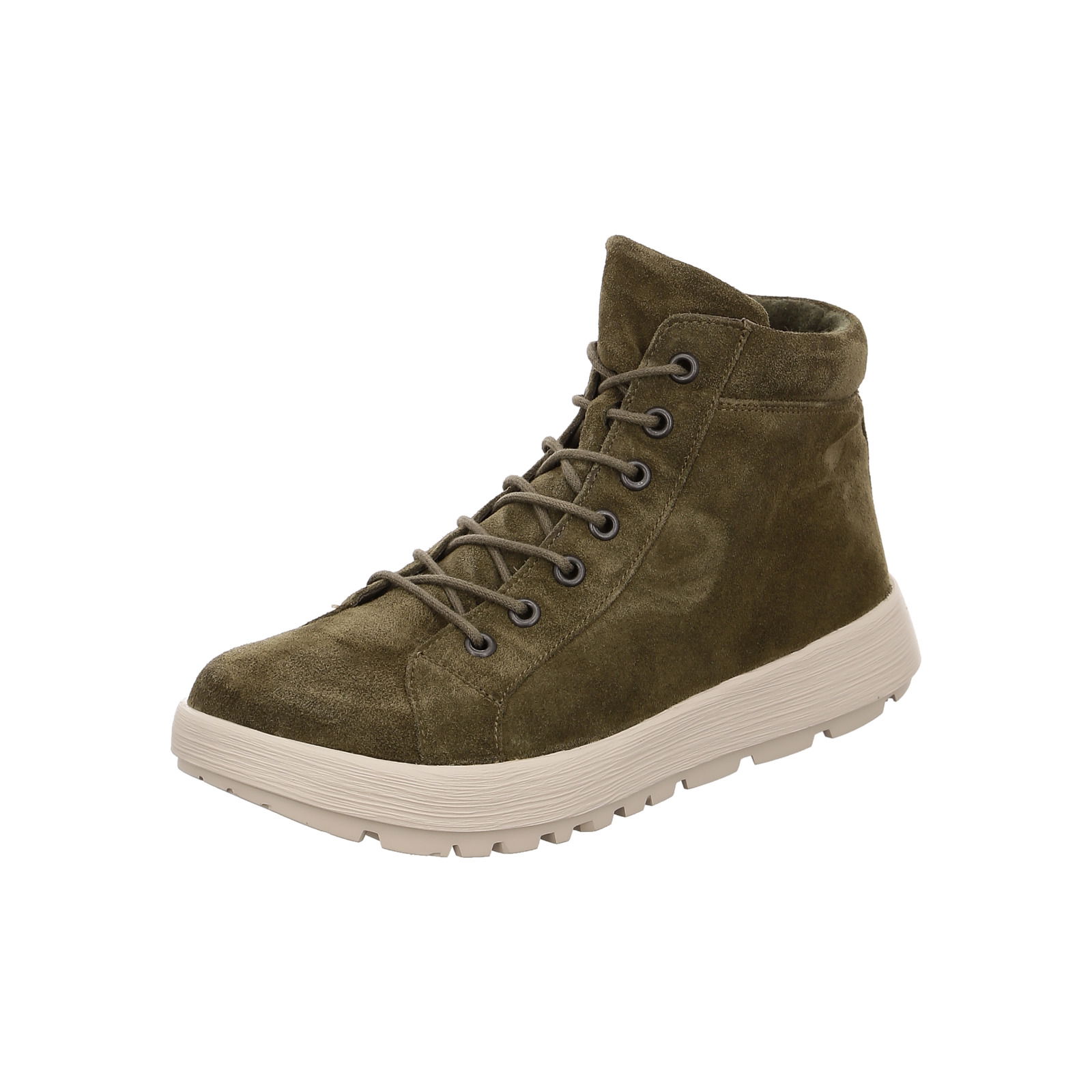 Schnürstiefelette Comoda olive