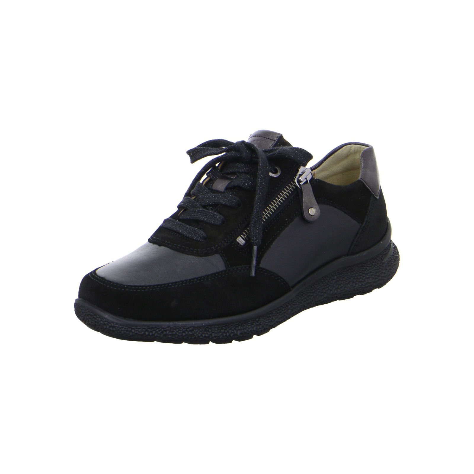 Schnürschuh Rap schwarz