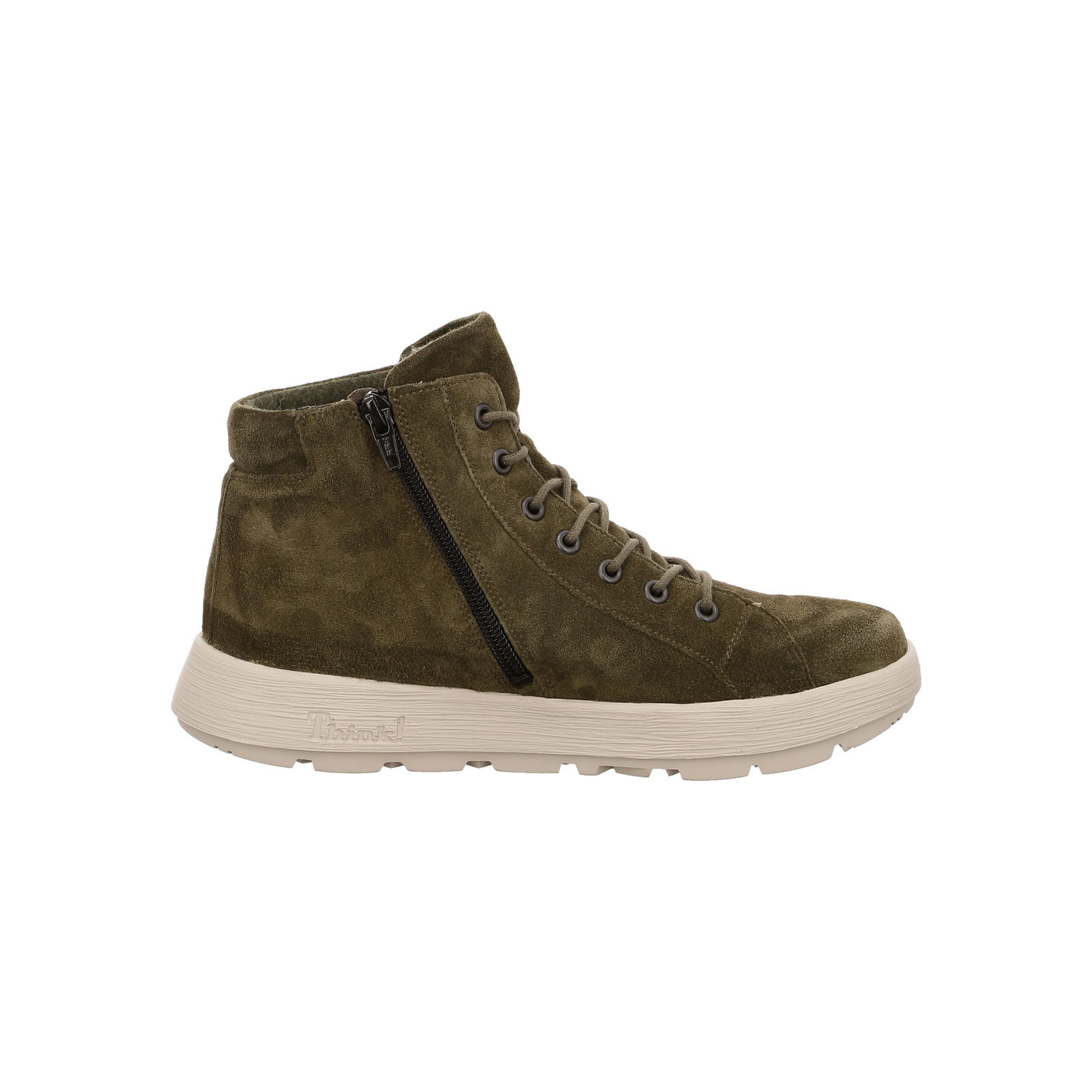 Schnürstiefelette Comoda olive
