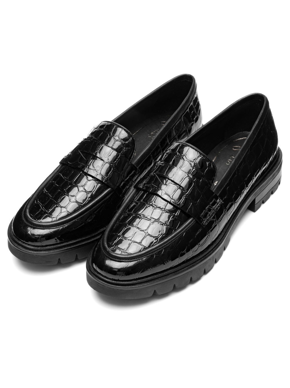 Slipper Cambridge schwarz