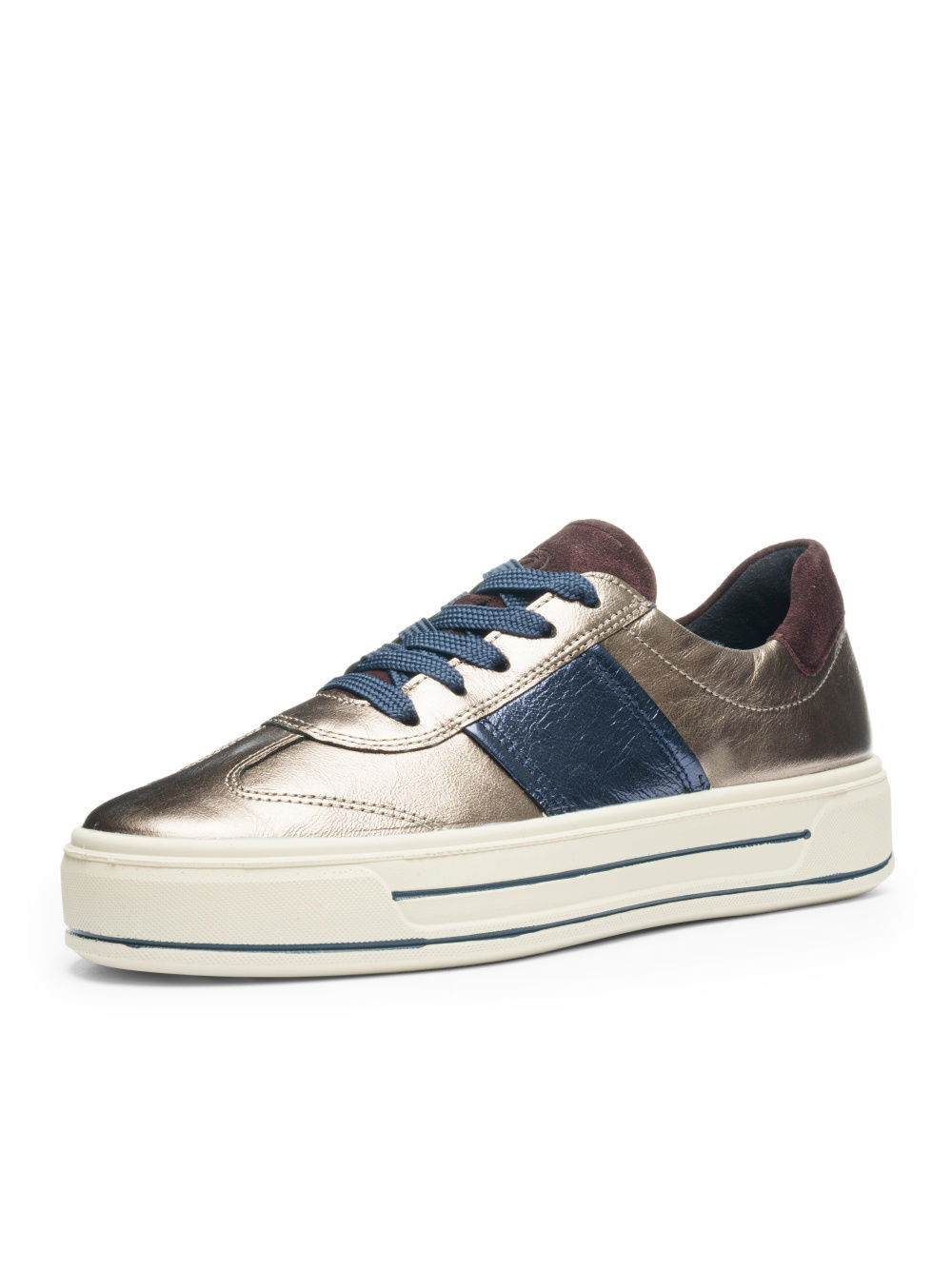 Schnürer Canberra cashmere blau amarone