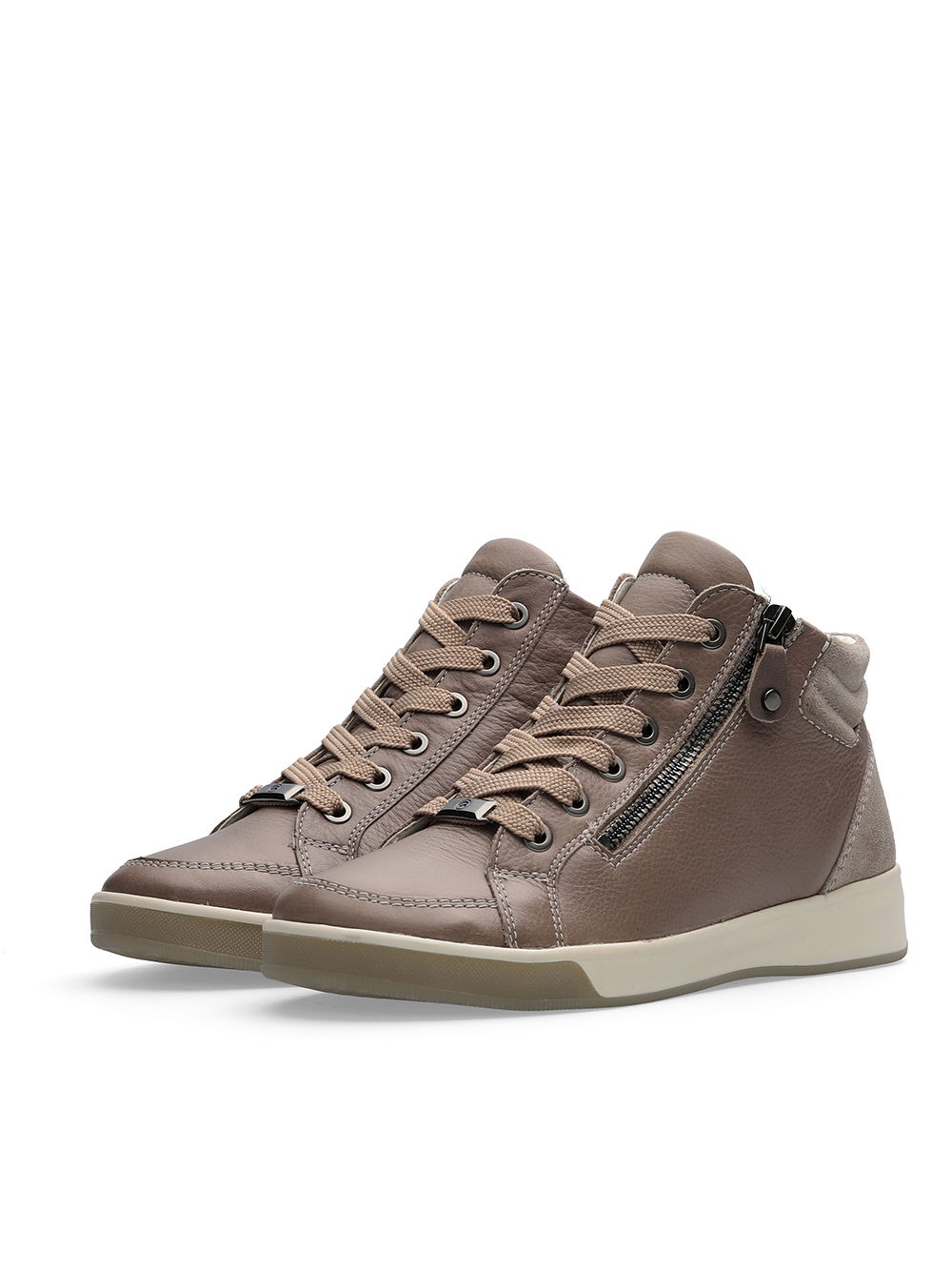 Women's high top sneakers with zipper sales